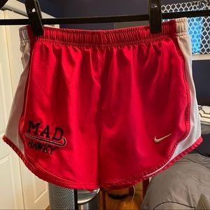 Nike Bright Red Athletic Shorts